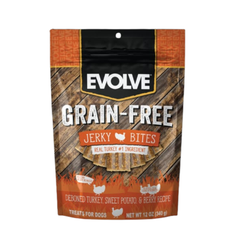 Snacks Perro Evolve Grain Free Jerky Pavo 12 Oz - 340 gr