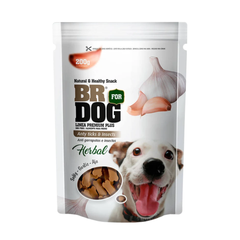 Snack Perro BR Herbal Anti garrapatas e Insectos (Anti Ticks & Insects) Ajo 200 gr
