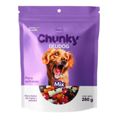 Snack Perro Chunky Delidog Mix 280 gr