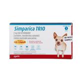 Simparica Trio Desparasitante Interno y Externo Perros 1 Tableta