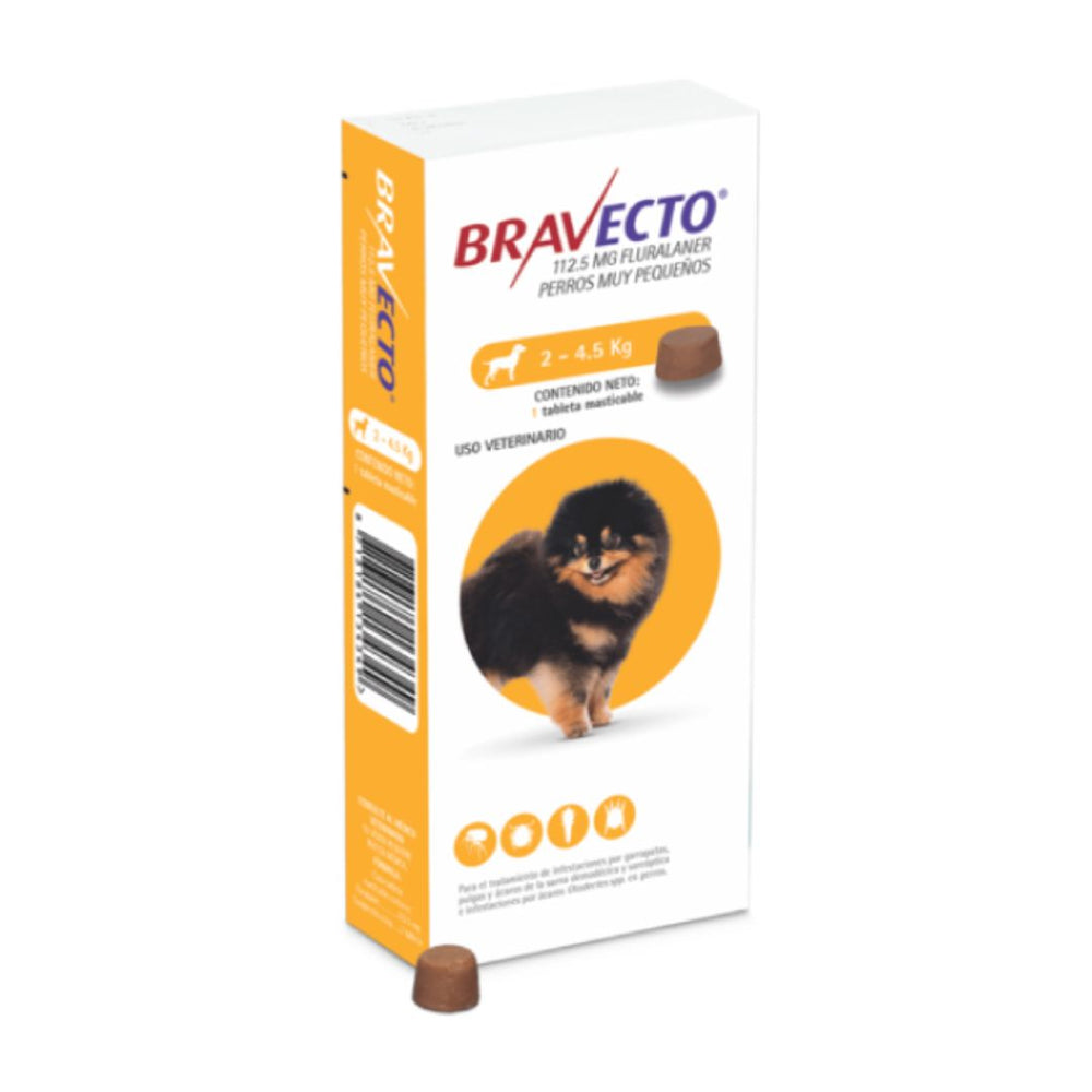 Bravecto Desparacitante Externo Perro (1 Tableta)