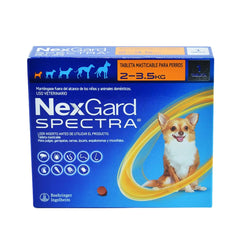Nexgard Spectra Desparacitante Interno y Externo Perro (1 Tableta)