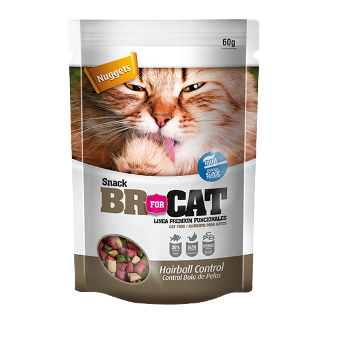 Snack Gato BR Control Bola de Pelo (Hairball Control) 60 gr