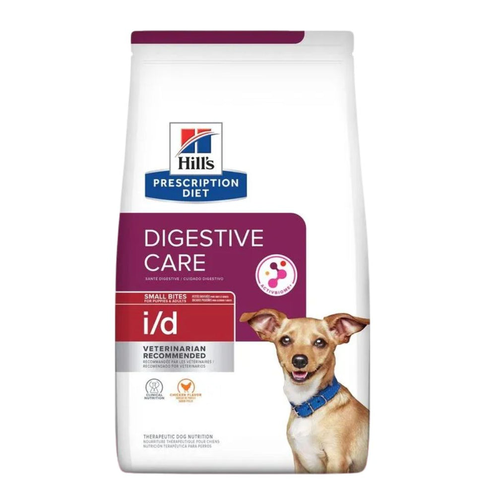 Alimento Perro Hill's Prescription Diet I/D Cuidado Digestivo Razas Pequeñas (Digestive Care Small Bites) 3.3 lb - 1.5 kg